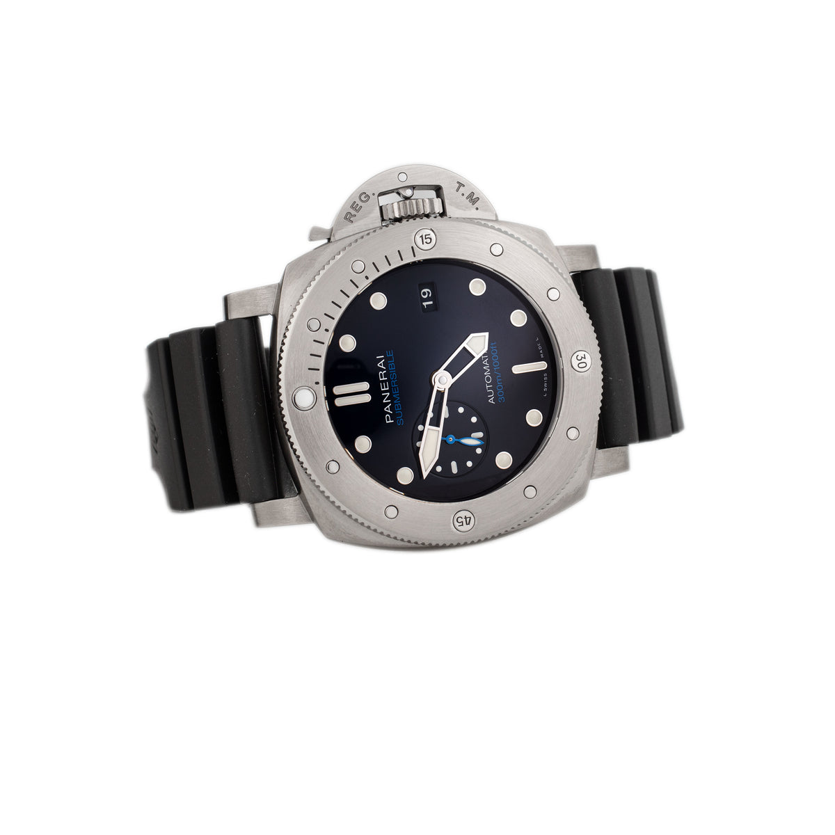 Panerai Submersible BMG-Tech Titanium Blue Dial 47mm Pam02692 Full Set