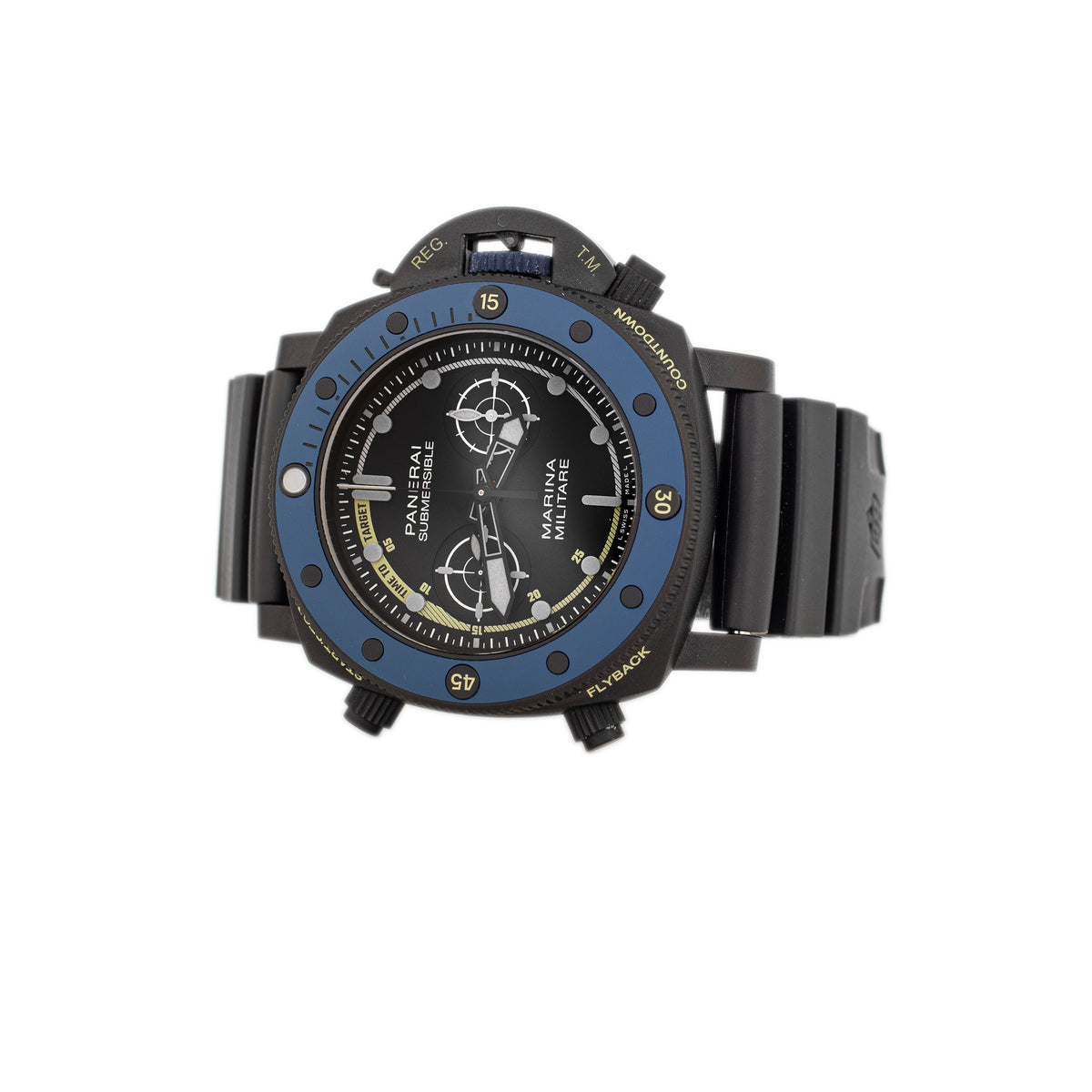 Submersible Marina Militare Forze Speciali Titanium Black Dial 47mm Pam02239 Full Set
