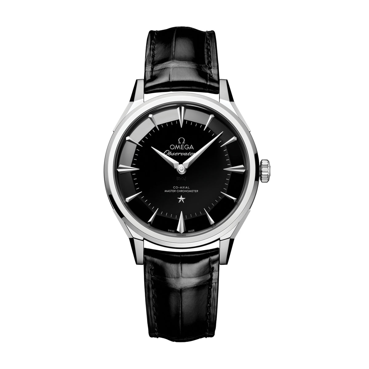 Omega Constellation Observatory Watch, 39.4mm Black Dial, 140.13.39.21.01.001
