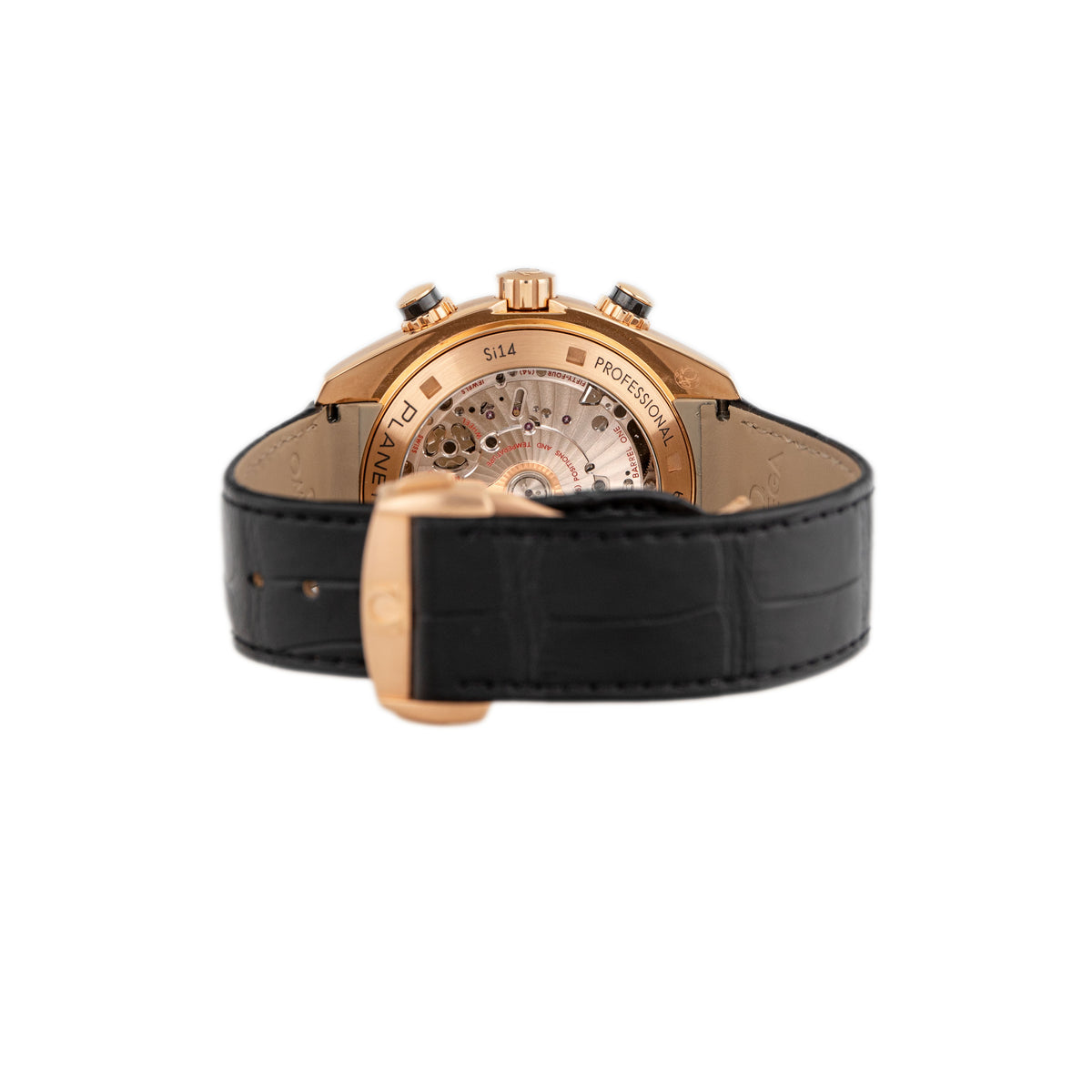 Omega Seamaster Planet Ocean 600M Chronograph Rose Gold Black Dial 45.5mm 232.63.46.51.01.001 Full Set
