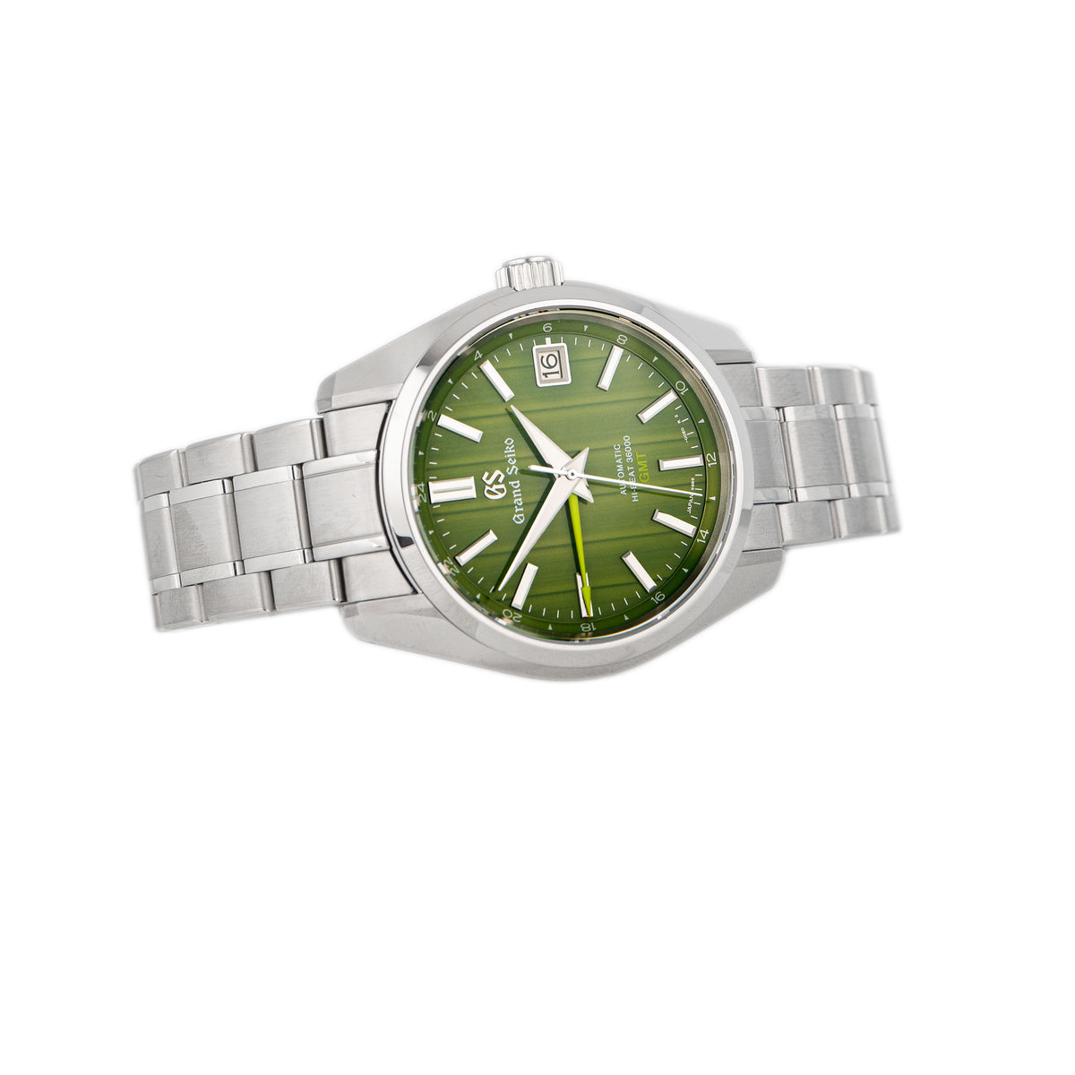 Grand Seiko Heritage Collection Stainless Steel Green Dial 40mm SBGJ259 Full Set