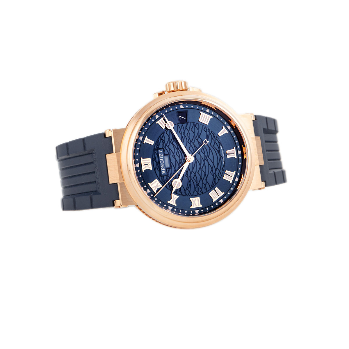 Breguet Marine 5517 Rose Gold Blue Dial 40mm 5517BR/Y2/9ZU Full Set