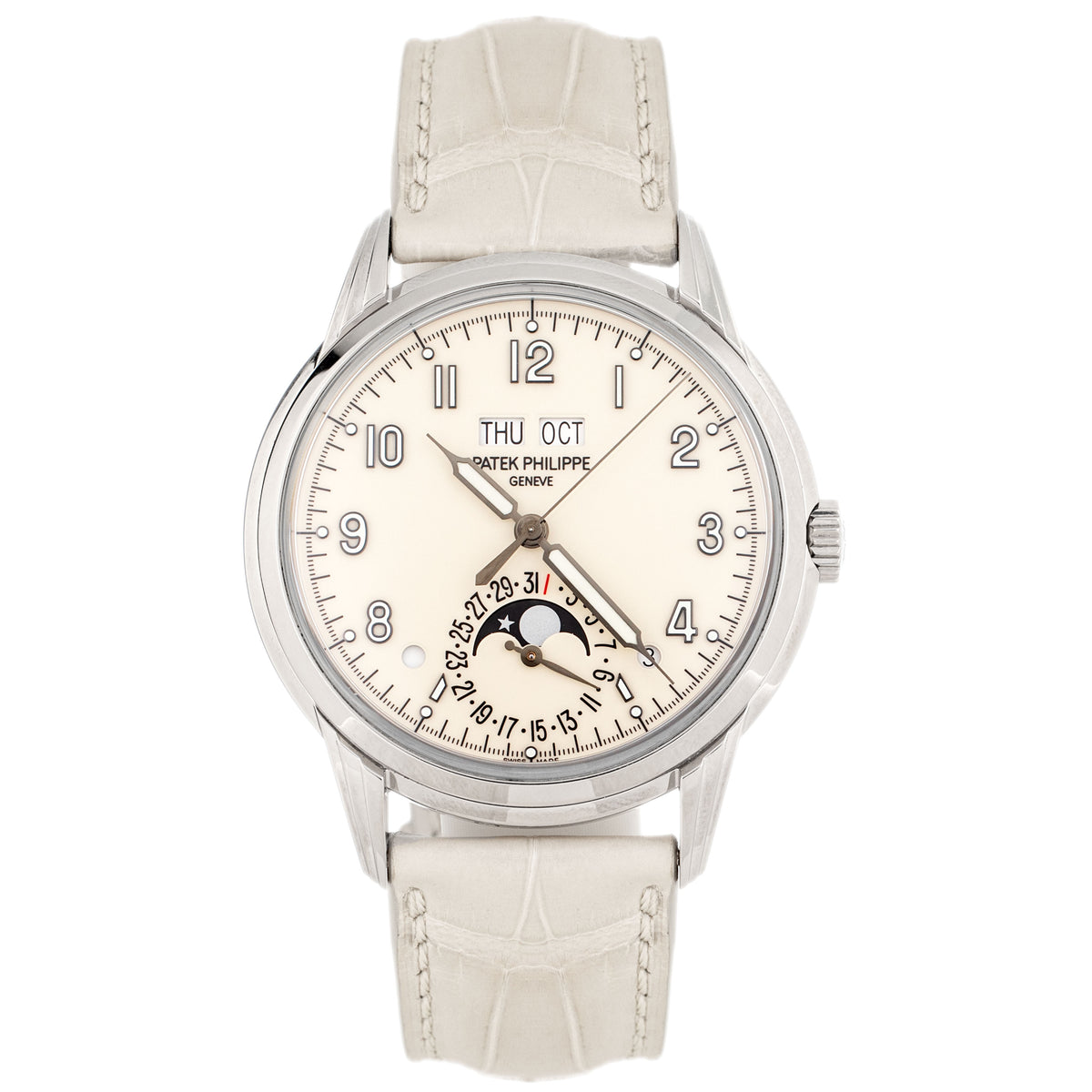 Patek Philippe Grand Complications White Gold Cream Dial 40mm 5320G Full Set