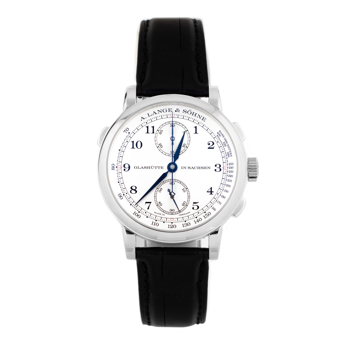 A. Lange & Sohne 1815 Rattrapante Platinum Silver Dial 41.2mm 425.025 Full Set