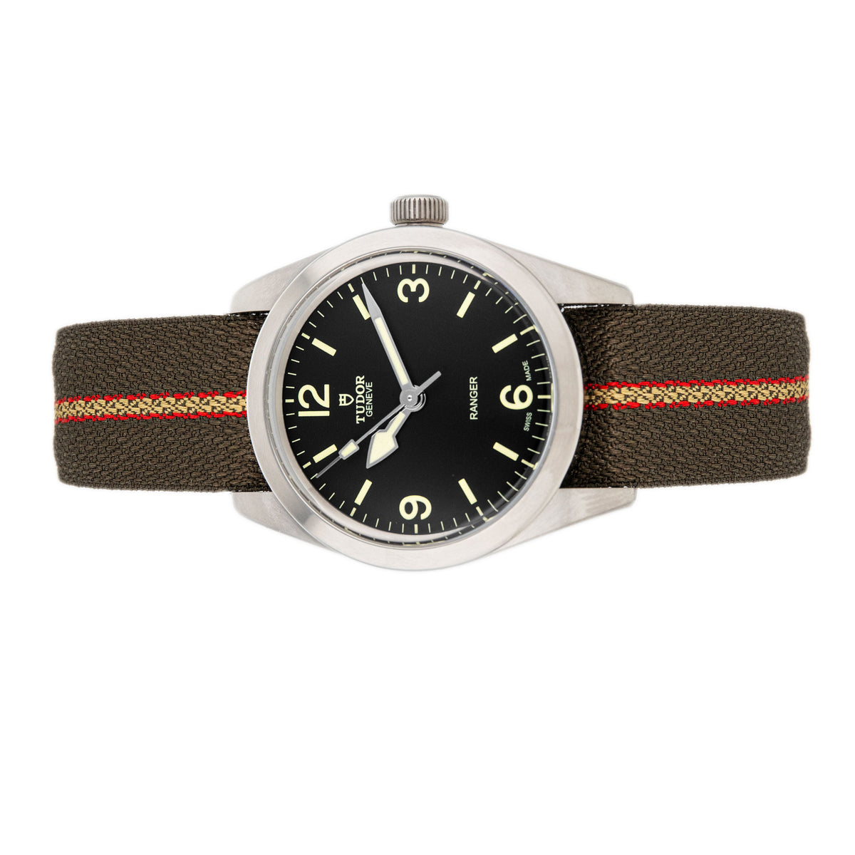 Tudor Ranger Stainless Steel Black Dial 39mm M79950-0003 Full Set