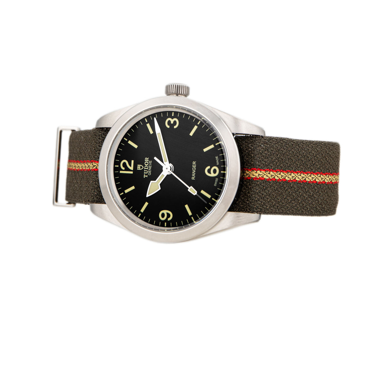 Tudor Ranger Stainless Steel Black Dial 39mm M79950-0003 Full Set