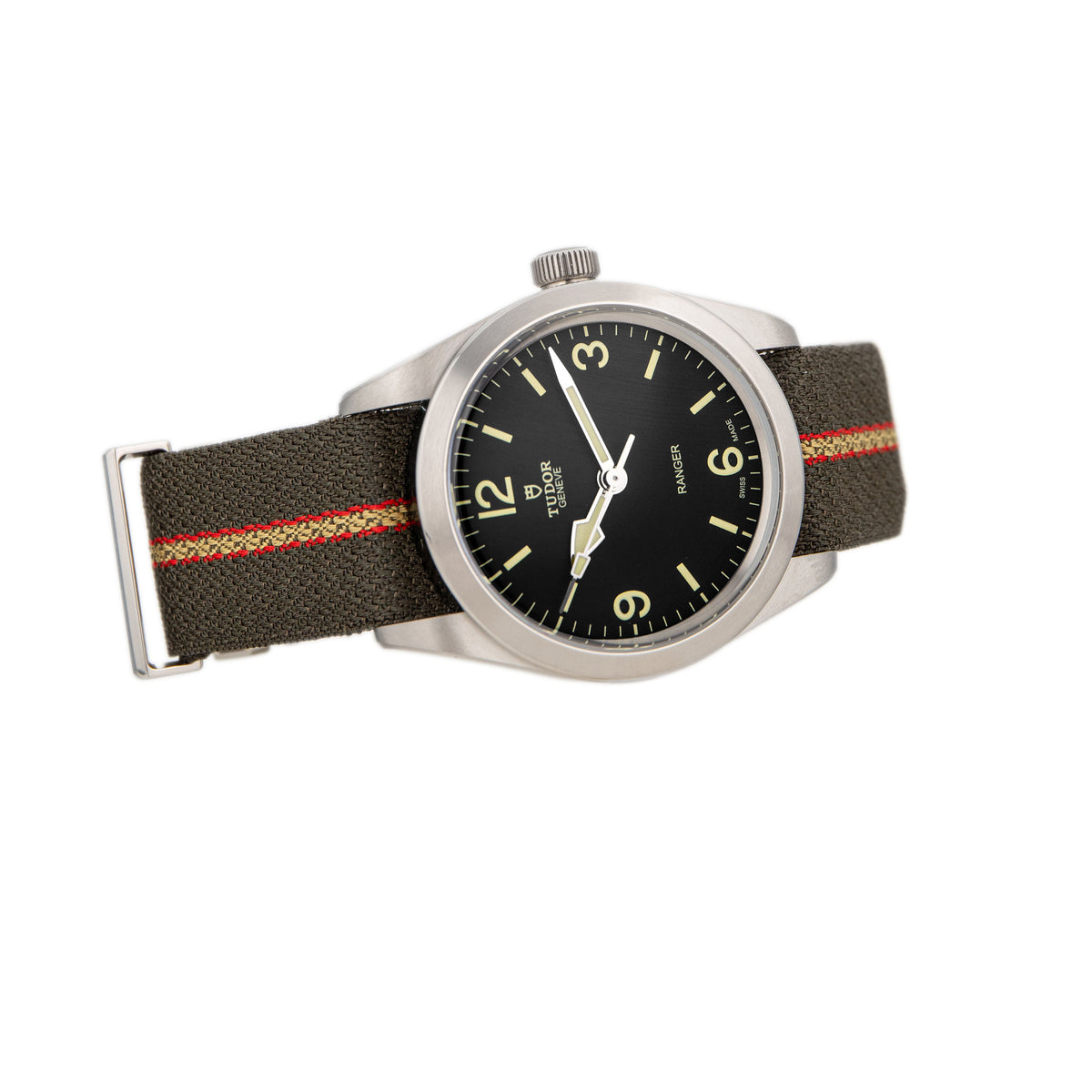 Tudor Ranger Stainless Steel Black Dial 39mm M79950-0003 Full Set