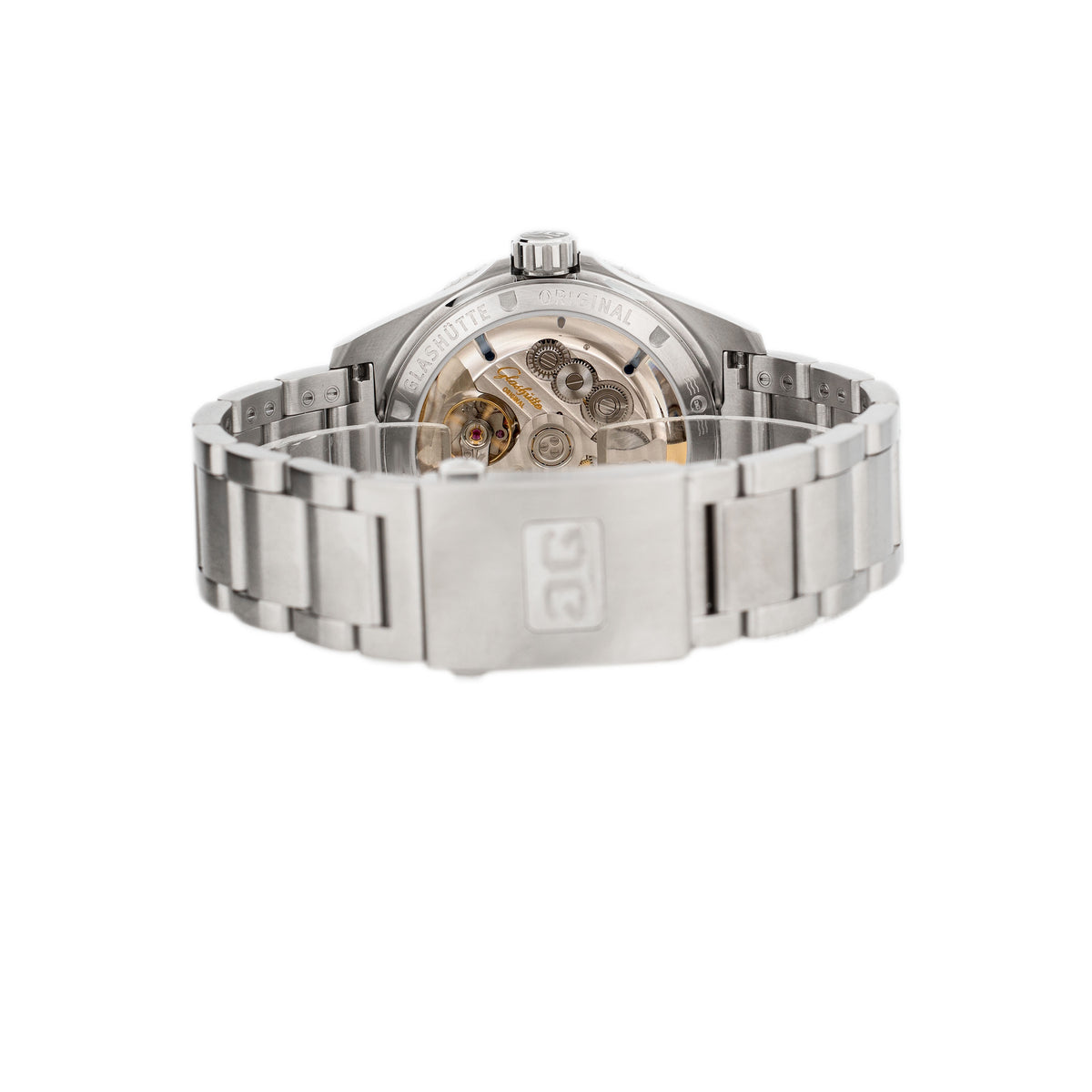 Glashutte Original SeaQ Panorama Date Stainless Steel Black Dial 43mm 1-36-13-01-80-70 Full Set