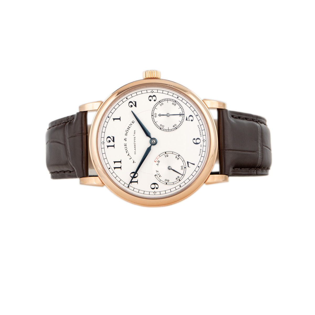 A. Lange & Sohne 1815 Up/Down Rose Gold Silver Dial 39mm 234.032