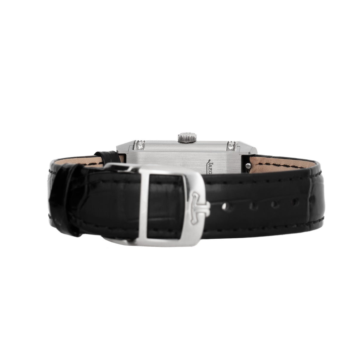 Jaeger-LeCoultre Reverso Classic Duetto Stainless Steel Silver Dial 34.02x21mm Q2668443 Full Set