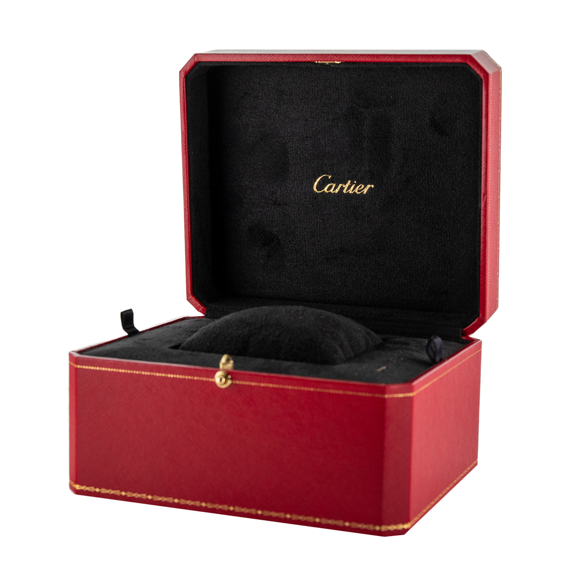 Cartier Tank Solo Rose Gold Silver Dial 24x31mm W5200024 Full Set