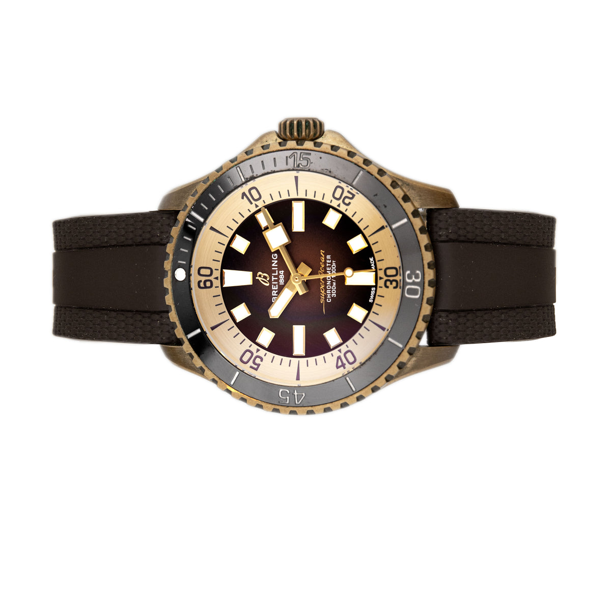 Breitling Superocean Automatic 44 Bronze Brown Dial 44mm N17376201Q1S1 Full Set