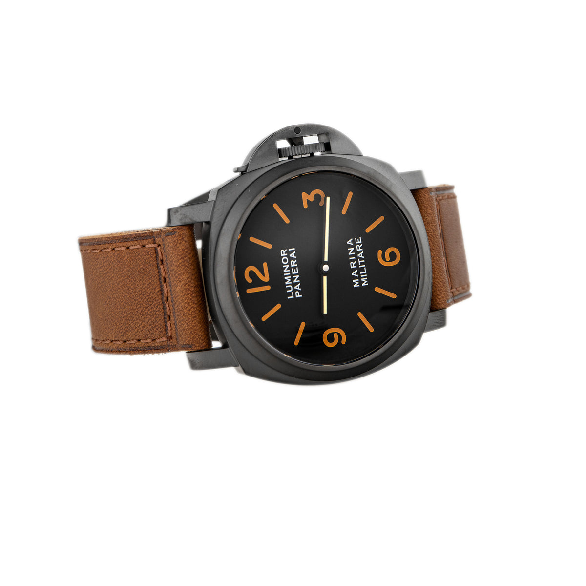 Panerai Luminor Marina Militare Stainless Steel Black Dial 44mm Pam05218 Full Set