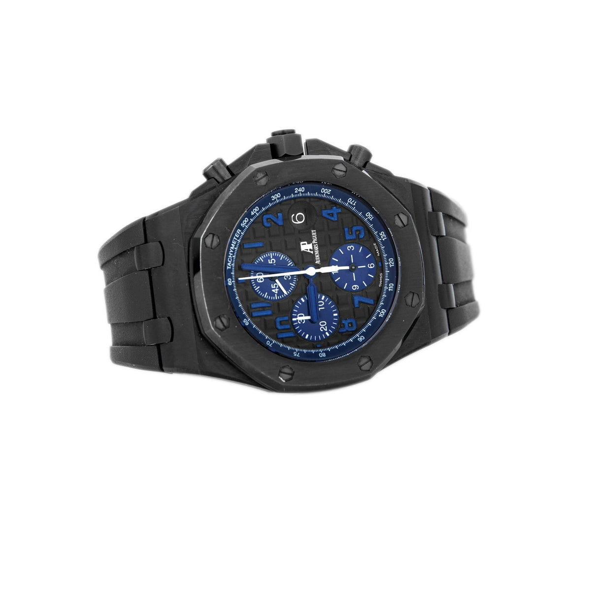 Audemars Piguet Bamford Royal Oak Offshore Chronograph Stainless Steel PVD Black Dial 42mm 26470ST Full Set