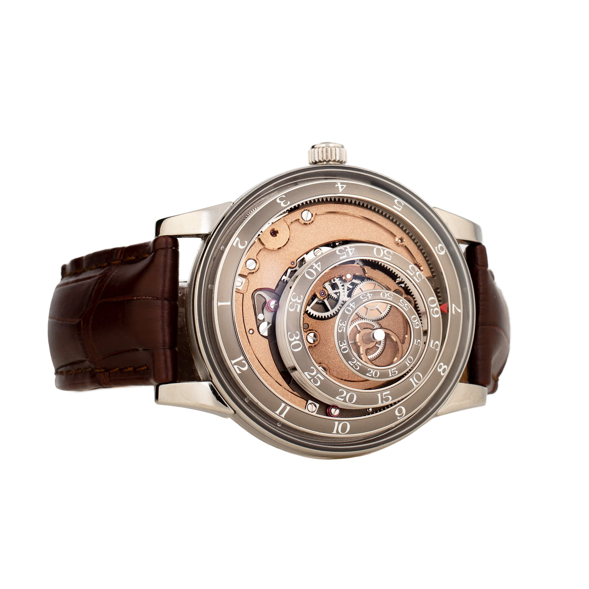 Trilobe Une Folle Journee Titanium Skeleton Dial 40.5mm UFJ01GD
