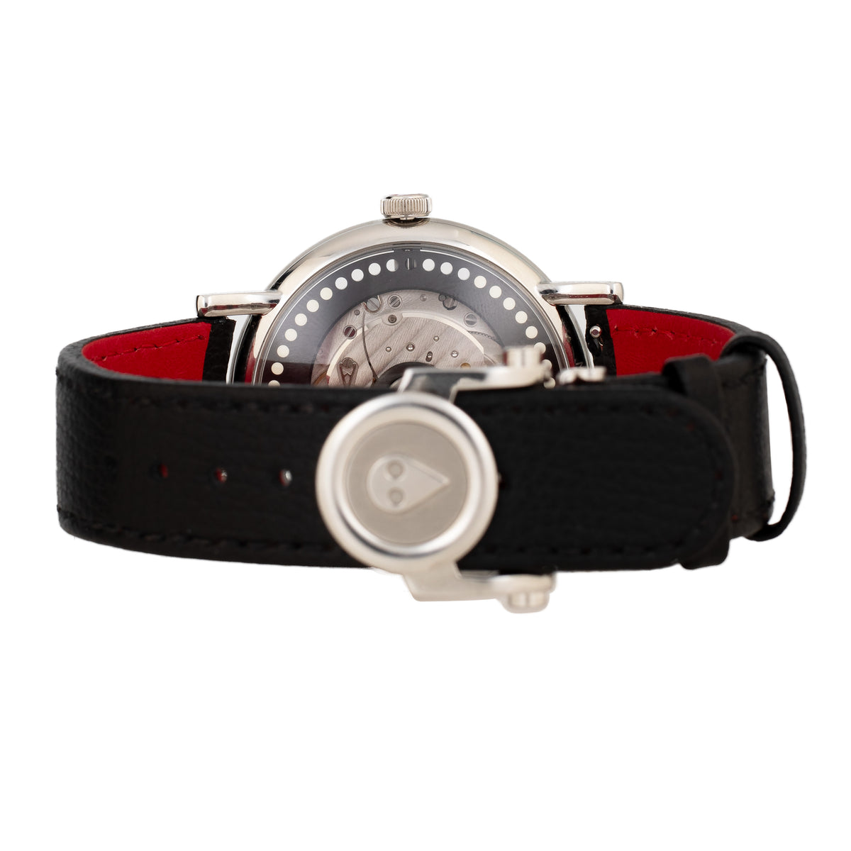 MB&F M.A.D.2 REDemption Stainless Steel Red Dial 42mm Full Set