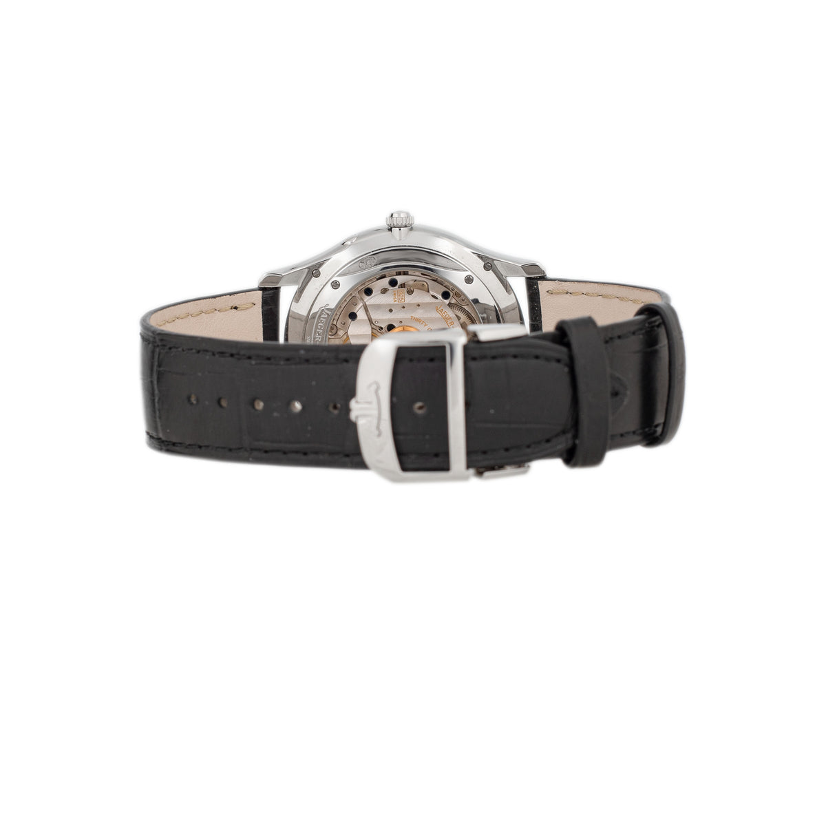 Jaeger-LeCoultre Master Ultra Thin Moon Stainless Steel Black Dial 39mm Q1368470 Full Set
