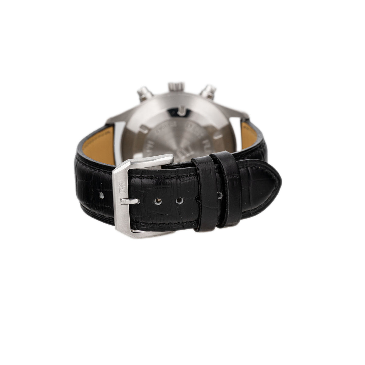 IWC Pilot's Watch Flieger Chronograph Stainless Steel Black Dial 39mm IW370607 Full set