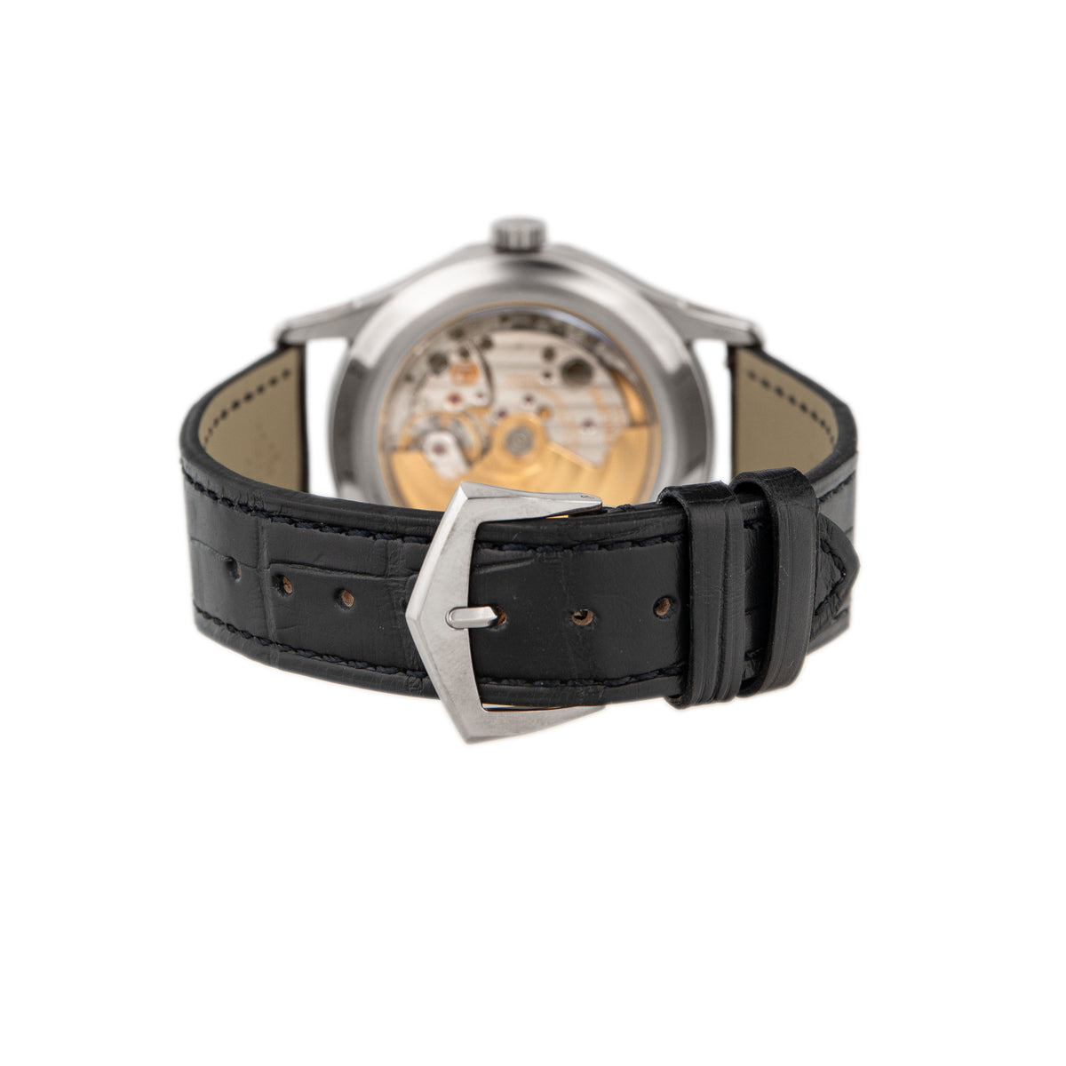 Patek Philippe Complications Annual Calendar White Gold Silver Dial 40mm 5205G-001 Full Set