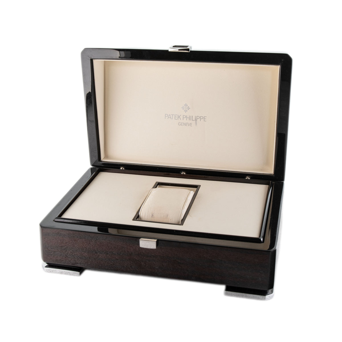 Patek Philippe Complications Annual Calendar White Gold Silver Dial 40mm 5205G-001 Full Set