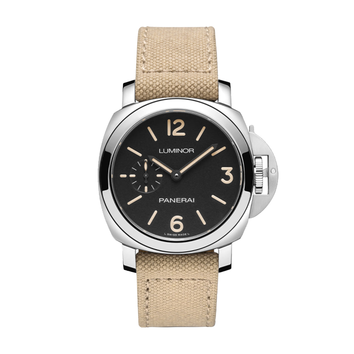 Panerai Luminor Watch, 42mm Black Dial, PAM01710