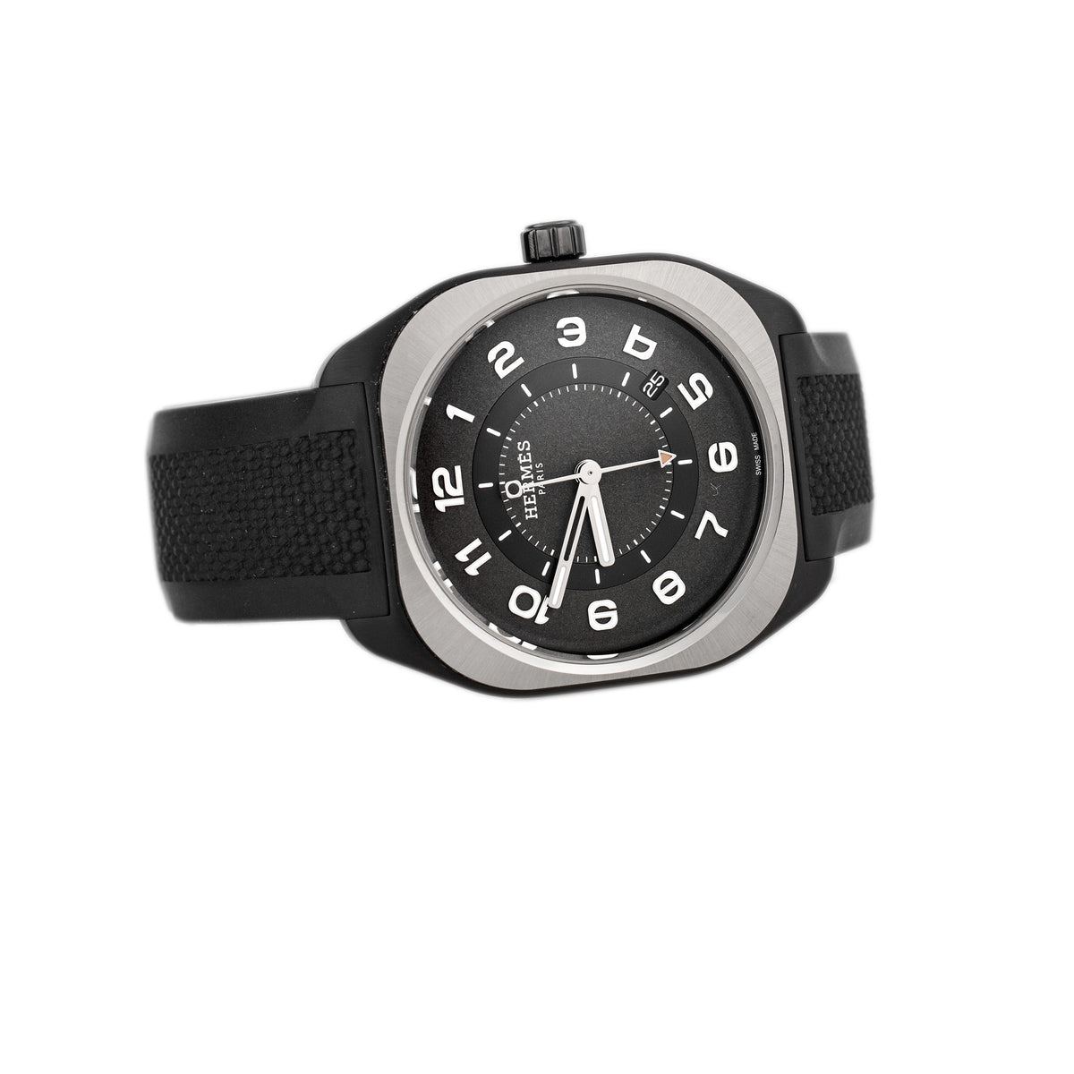 Hermes H08 Titanium Black Dial 42mm W049431WW00