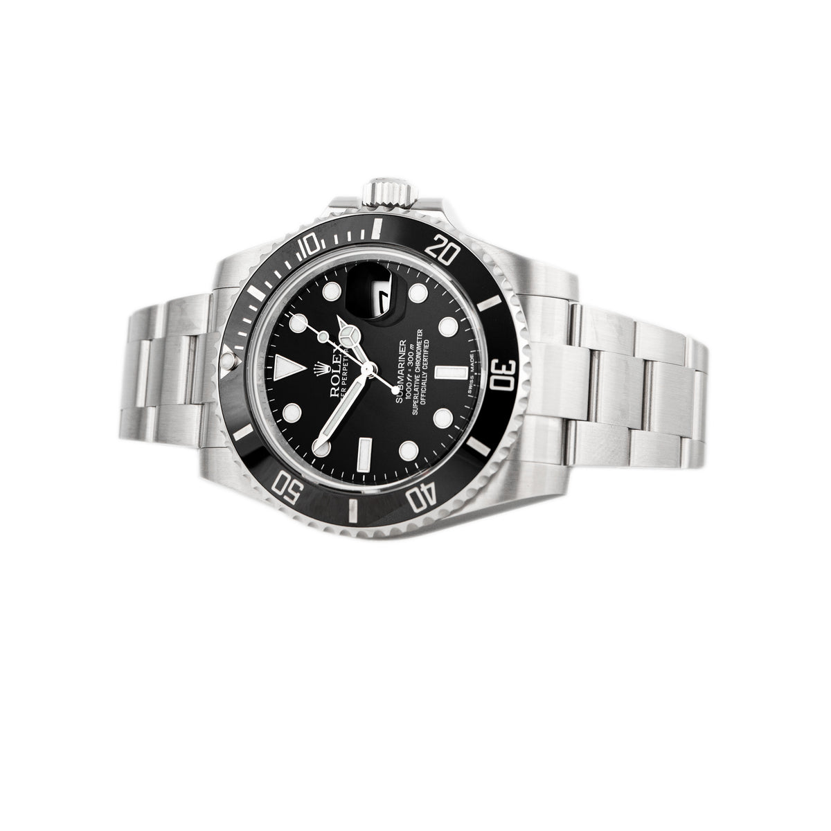 Rolex Submariner Date Stainless Steel Black Dial 40mm 116610LN Full Set