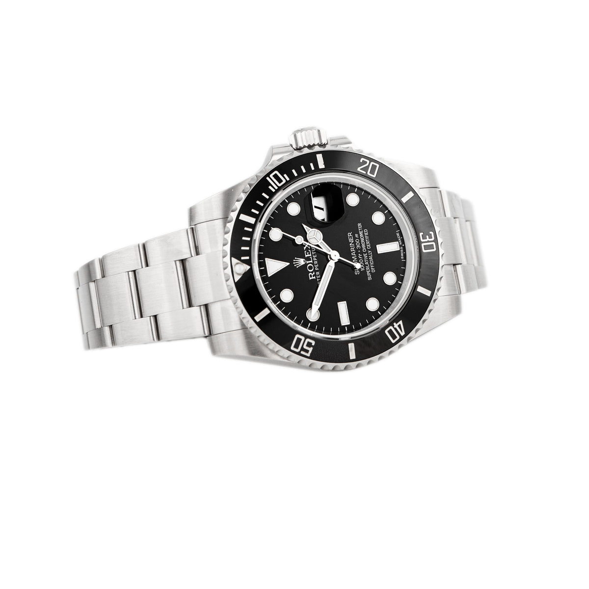 Rolex Submariner Date Stainless Steel Black Dial 40mm 116610LN Full Set
