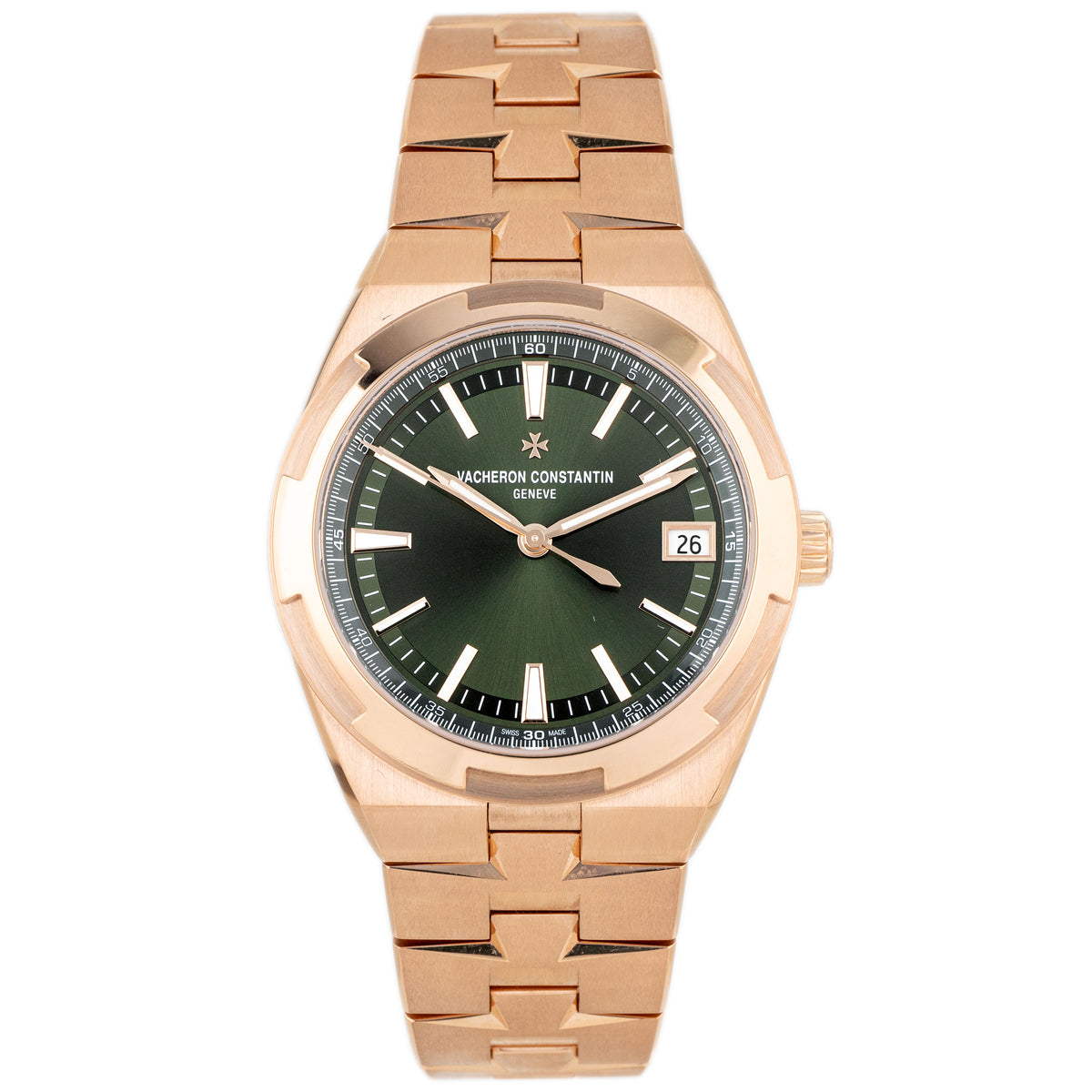 Vacheron Constantin Overseas Rose Gold Green Dial 41mm 4520V/210R-B967 Full Set
