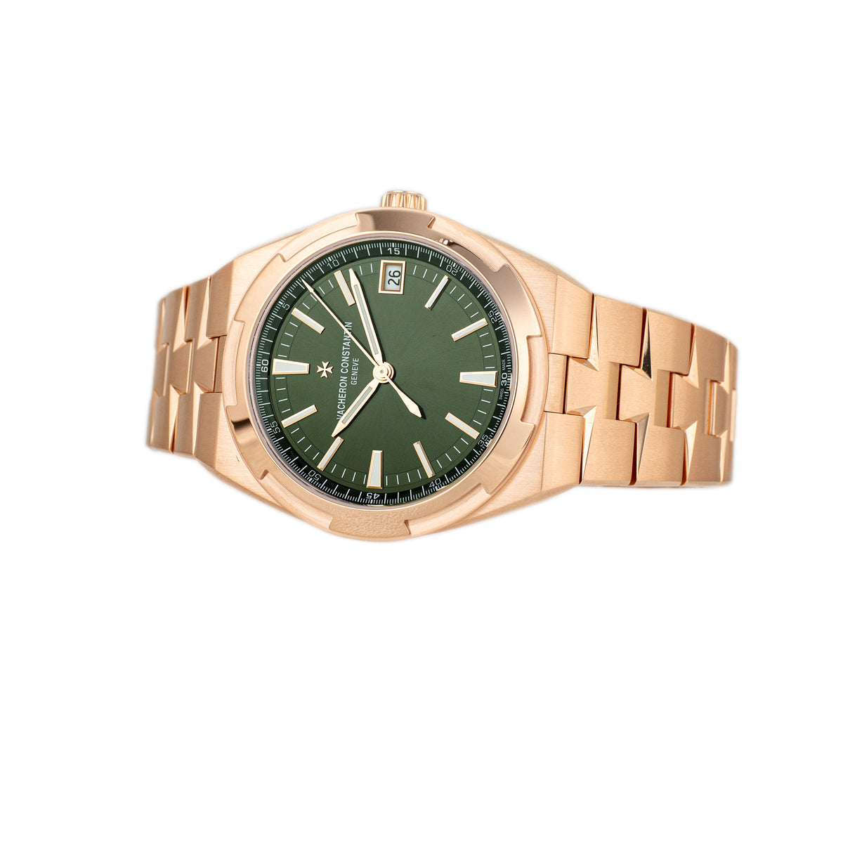 Vacheron Constantin Overseas Rose Gold Green Dial 41mm 4520V/210R-B967 Full Set