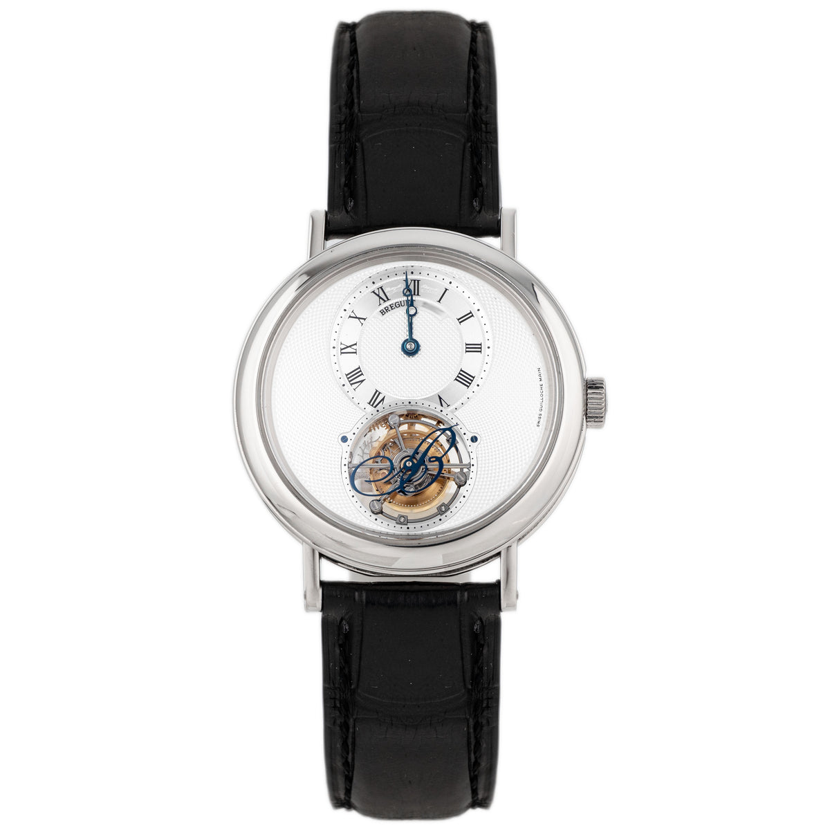 Breguet Classique Tourbillon Platinum White Dial 40mm 5357