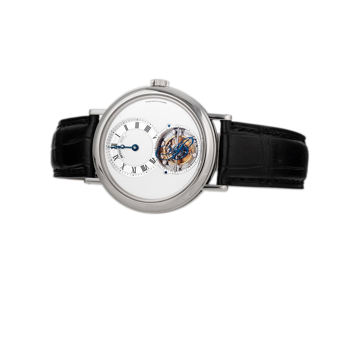 Breguet Classique Tourbillon Platinum White Dial 40mm 5357