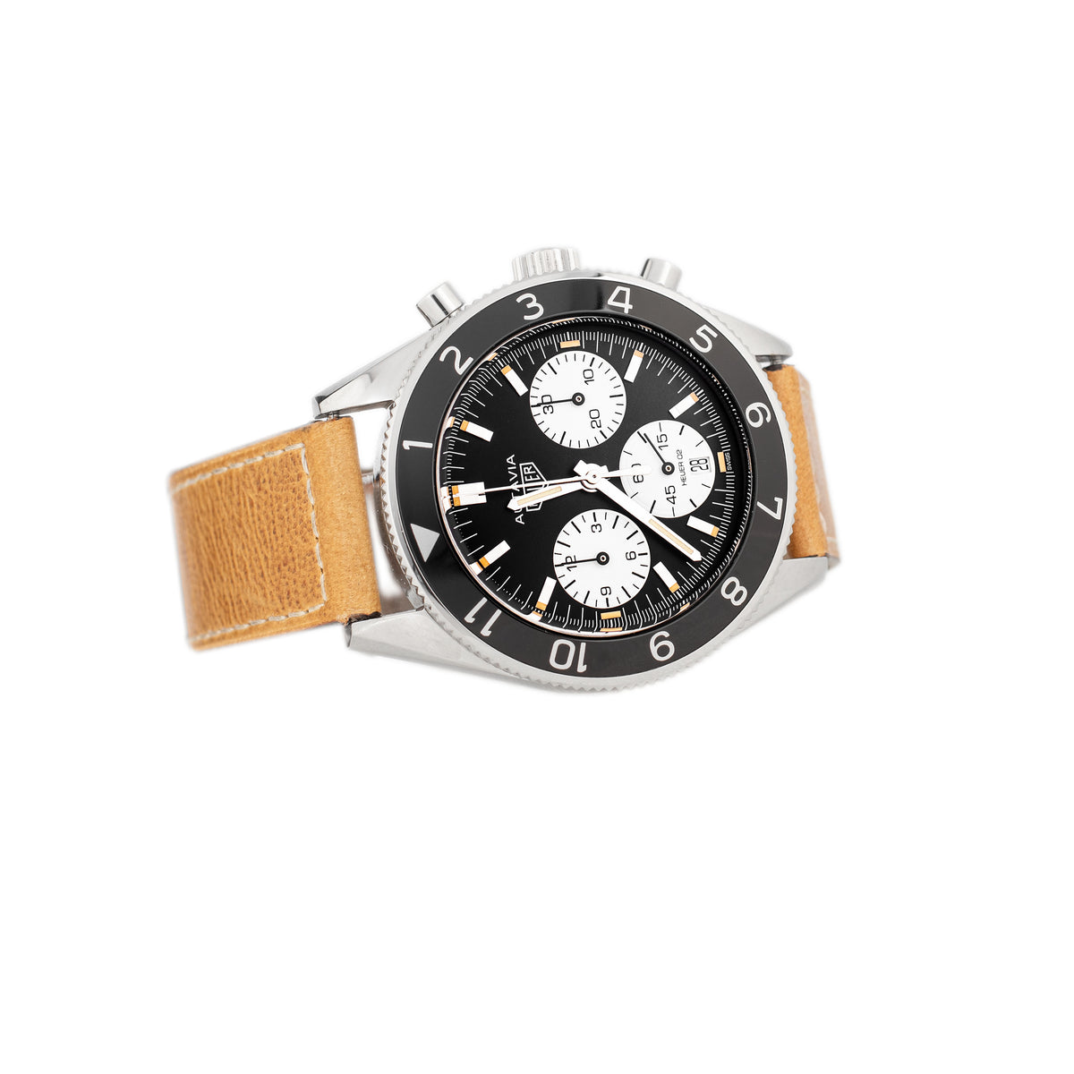 TAG Heuer Heritage Autavia Stainless steel Black Dial 42mm CBE2110.FC8226 Full Set