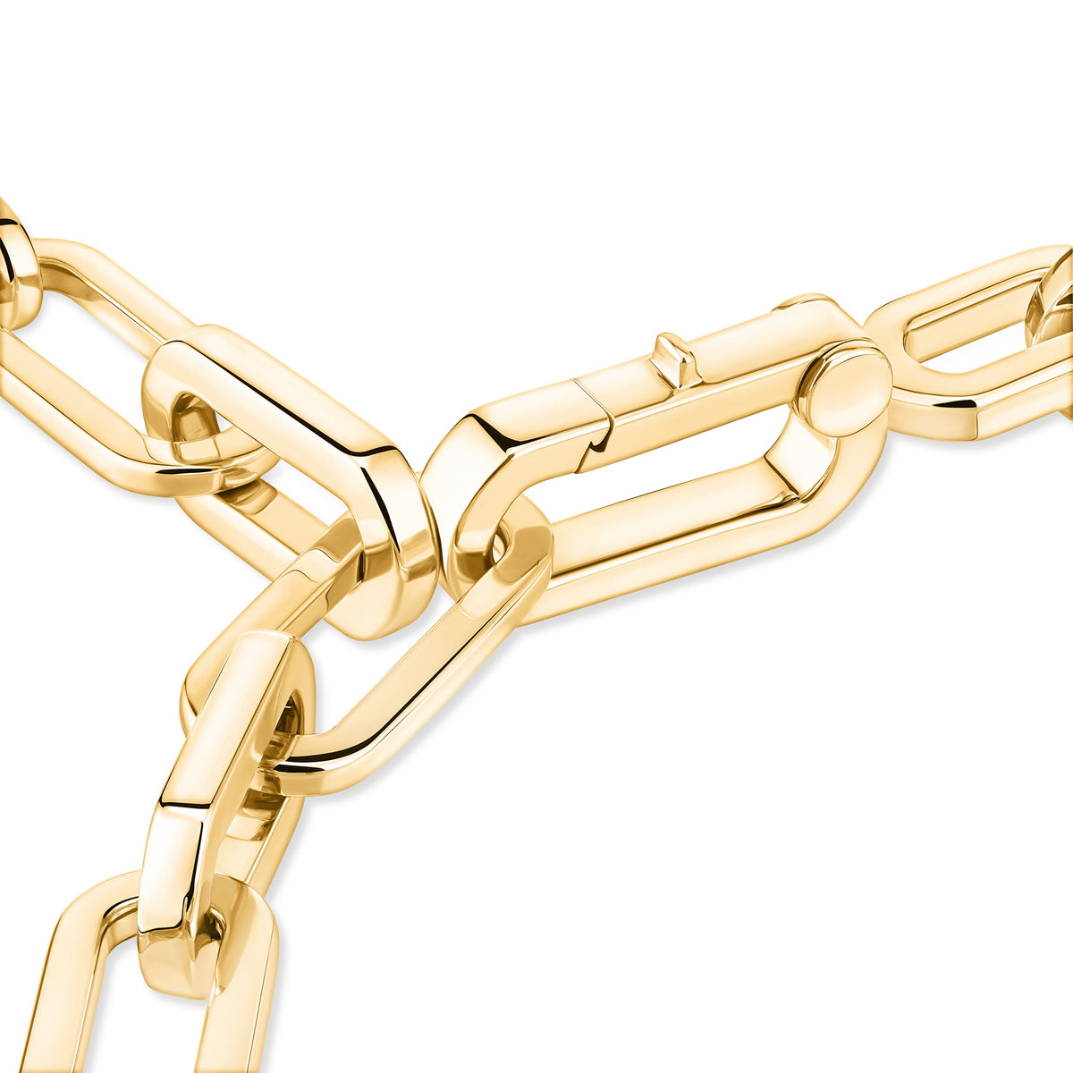 Messika Move Link 18k Yellow Gold Diamond Bracelet