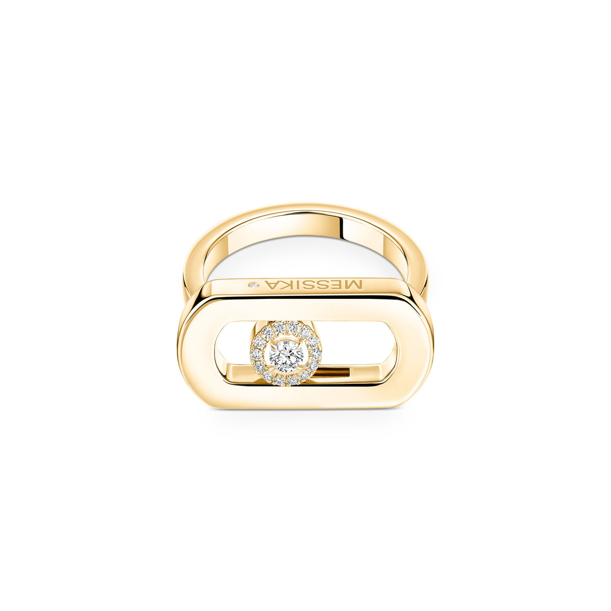 Messika So Move 18k Yellow Gold Diamond Ring