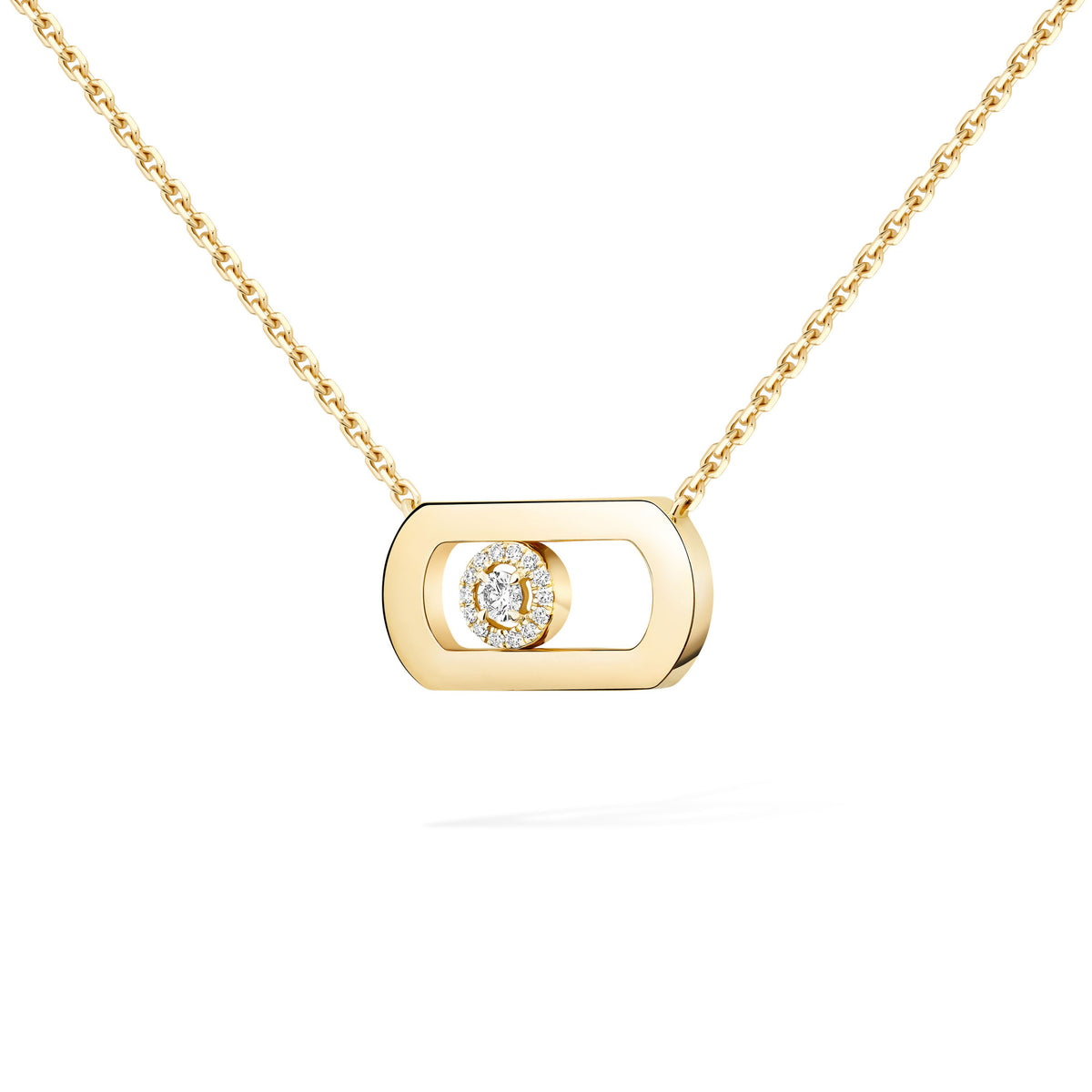 Messika So Move 18k Yellow Gold Diamond Necklace