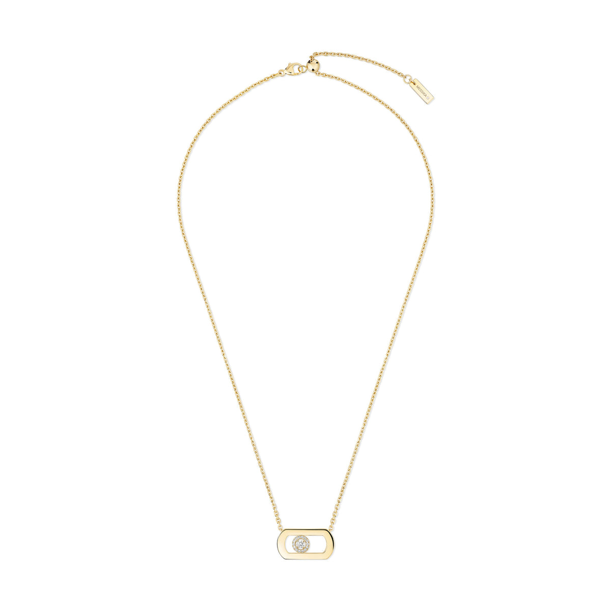 Messika So Move 18k Yellow Gold Diamond Necklace