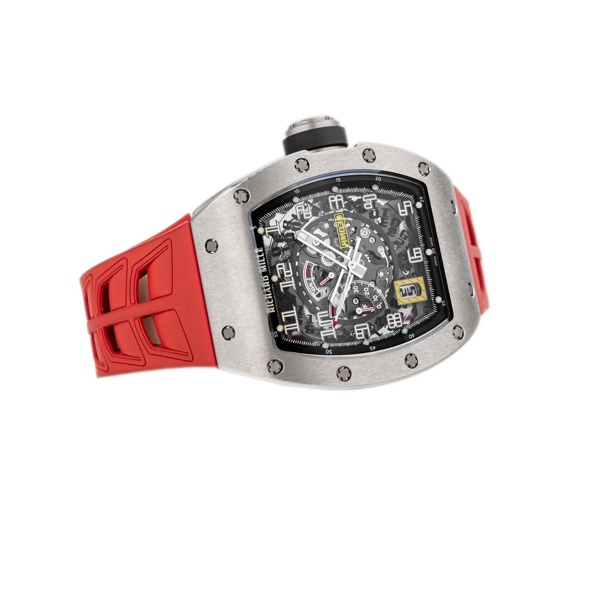 Richard Mille RM030 Titanium Skeleton Dial 42.7x50mm RM030 Full Set