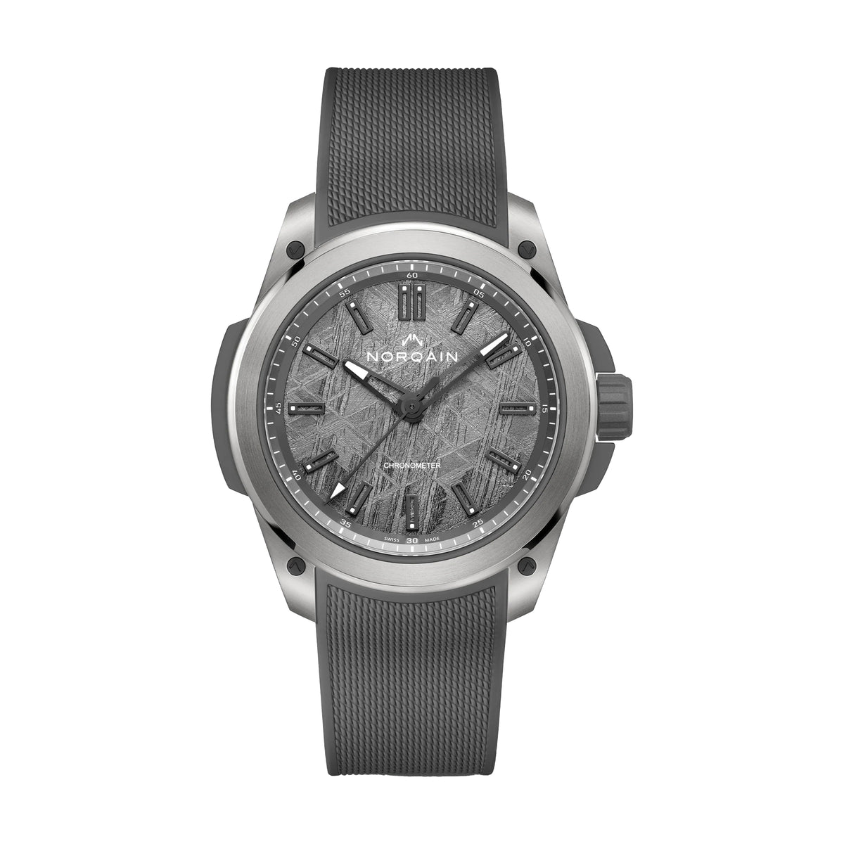 Norqain Wild One Meteorite Titanium Watch, 42mm Skeleton Dial, N3000.21T01.M01.R02