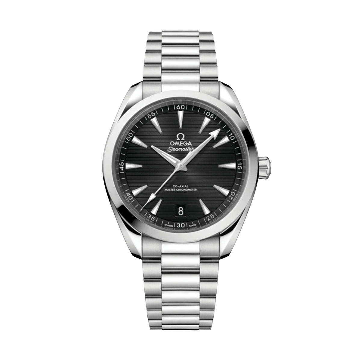 Omega Seamaster Aqua Terra 150m Watch, 41mm Black Dial, 220.10.41.21.01.003