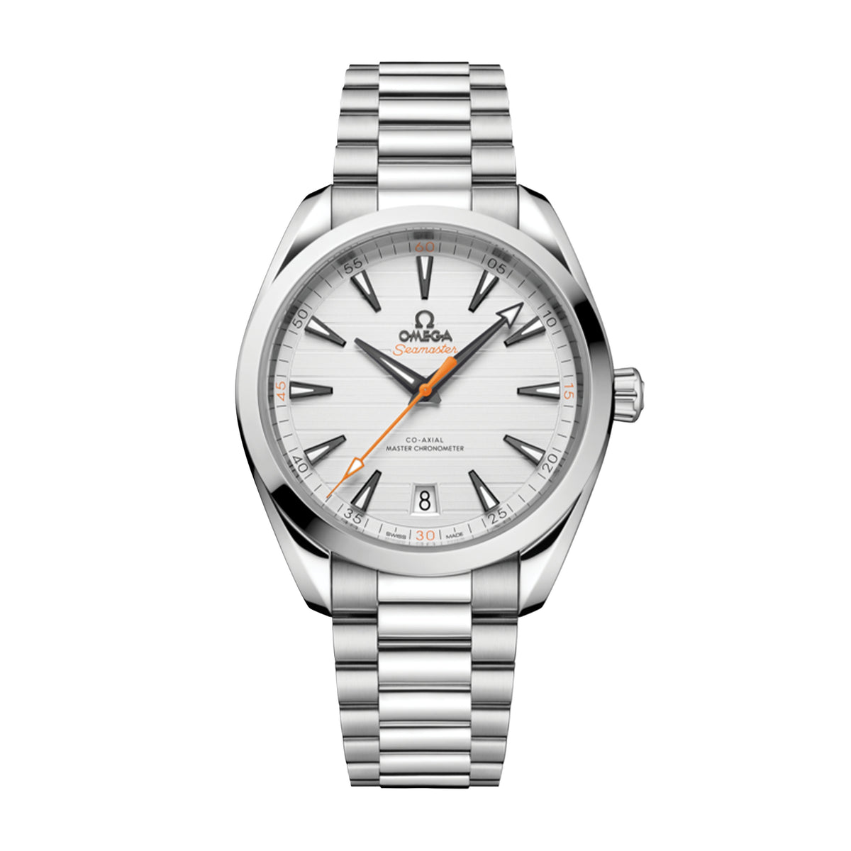 Omega Seamaster Aqua Terra 150m Watch, 41mm Silver Dial, 220.10.41.21.02.005