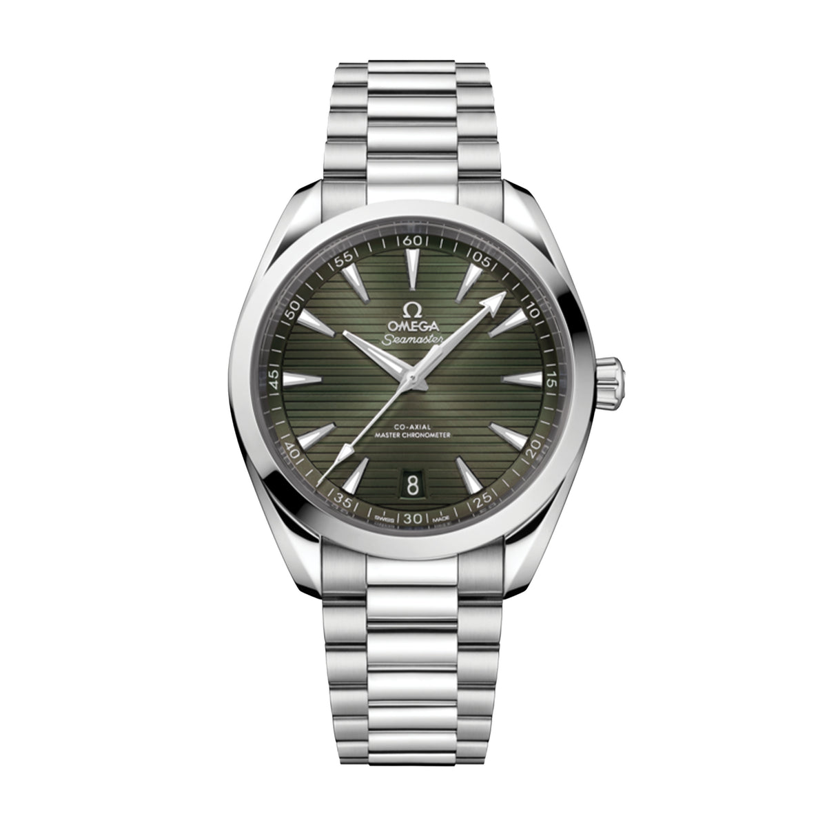 Omega Seamaster Aqua Terra 150m Watch, 41mm Green Dial, 220.10.41.21.10.002