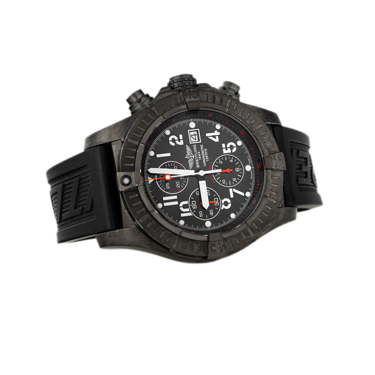 Breitling Super Avenger Stainless Steel Black Dial 45mm M1337010/B930