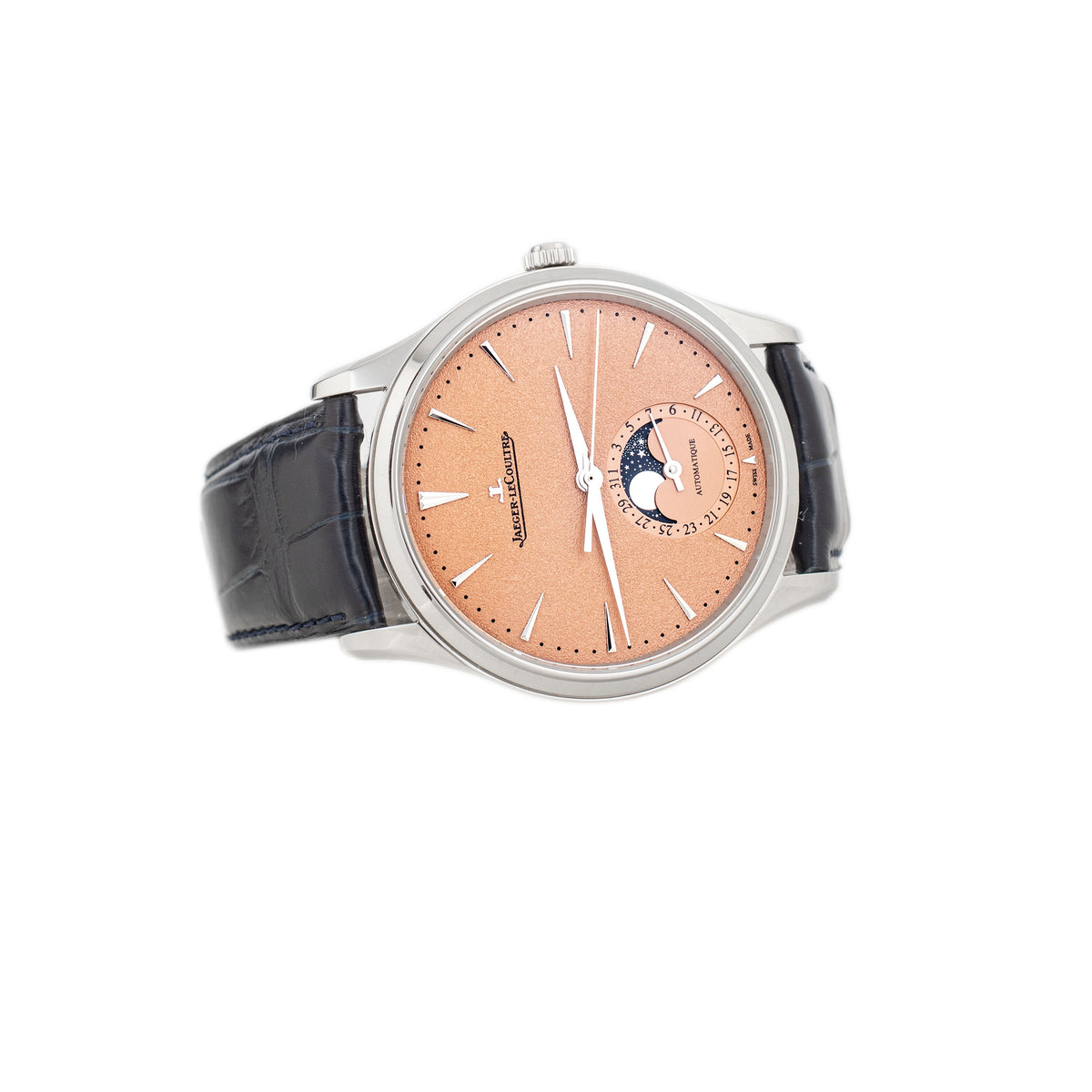 Jaeger-LeCoultre Master Ultra Thin Moon Stainless Steel Copper Dial 39mm Q1368460 Full Set