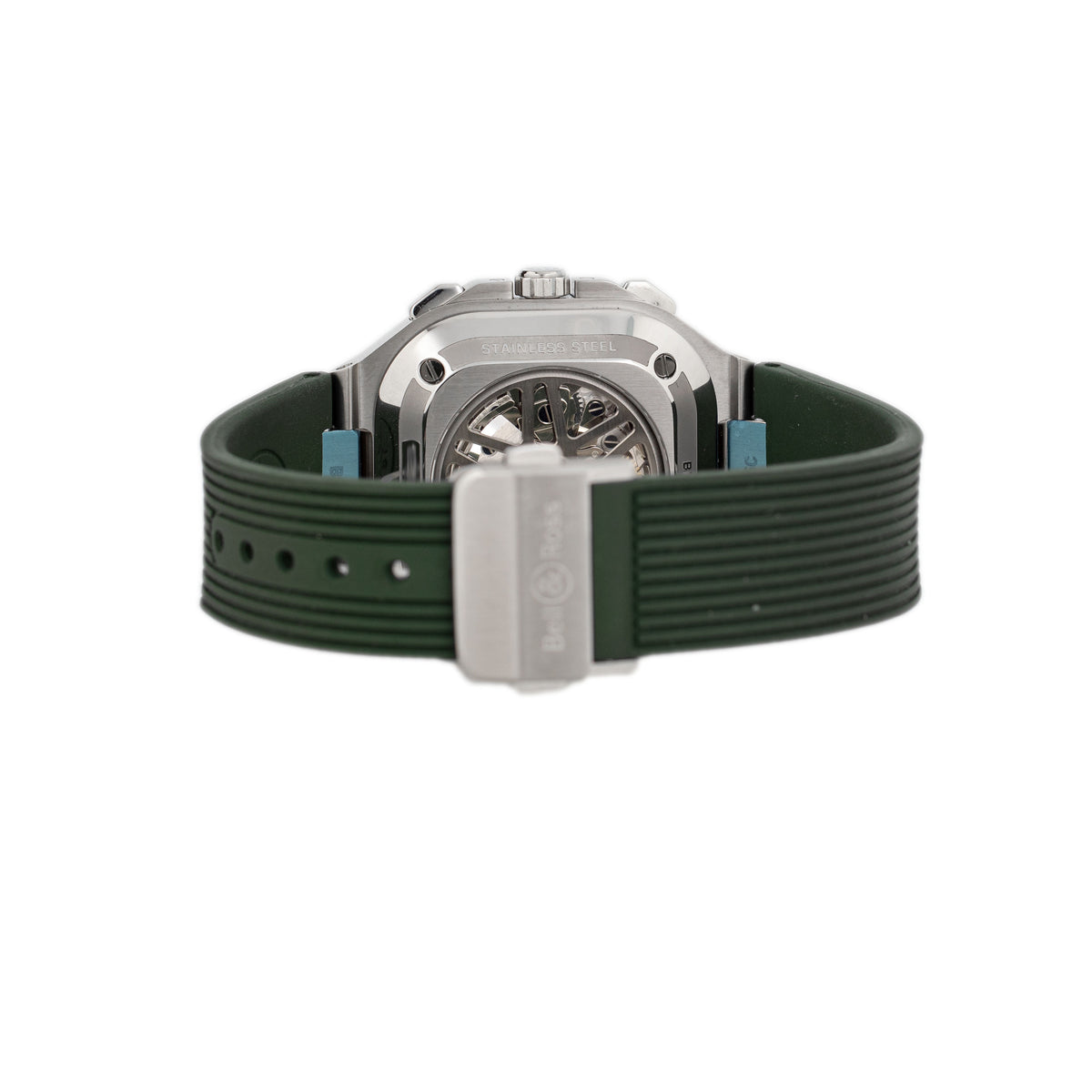 Bell & Ross BR-05 Chrono Stainless Steel Green Dial 42mm BR05C-GN-ST/SRB Full Set