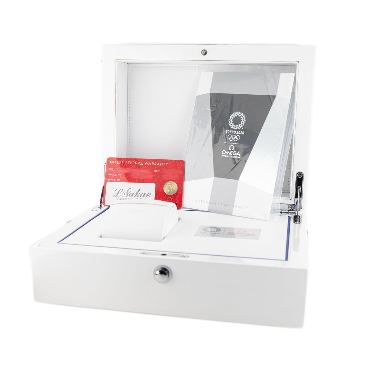 Omega Speedmaster Professional Moonwatch 2020 Tokyo Olympics Limited Edition Stainless Steel Silver Dial 42mm 522.30.42.30.04.001 Full Set