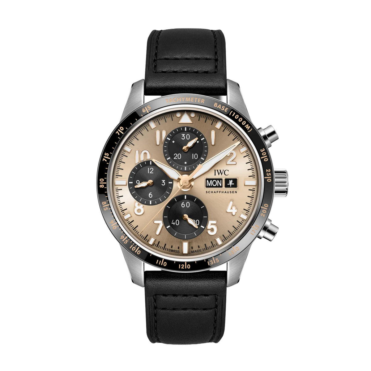 IWC Pilot's Watch Performance Chronograph Year of the Goat Watch, 41MM Gold Dial, IW388310