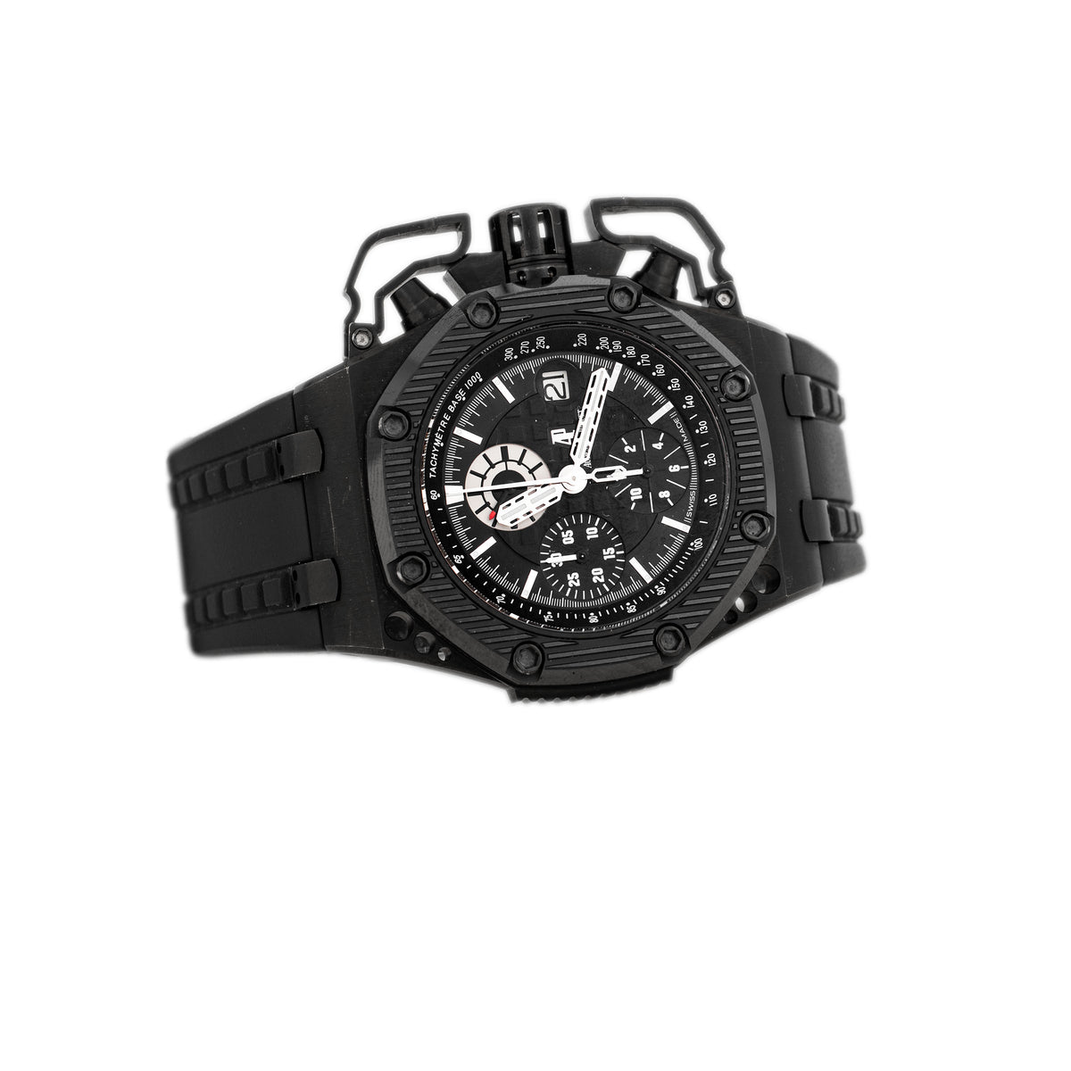 Audemars Piguet Royal Oak Offshore Survivor Titanium Black Dial 42mm 261651O.00A002CA.01 Full Set