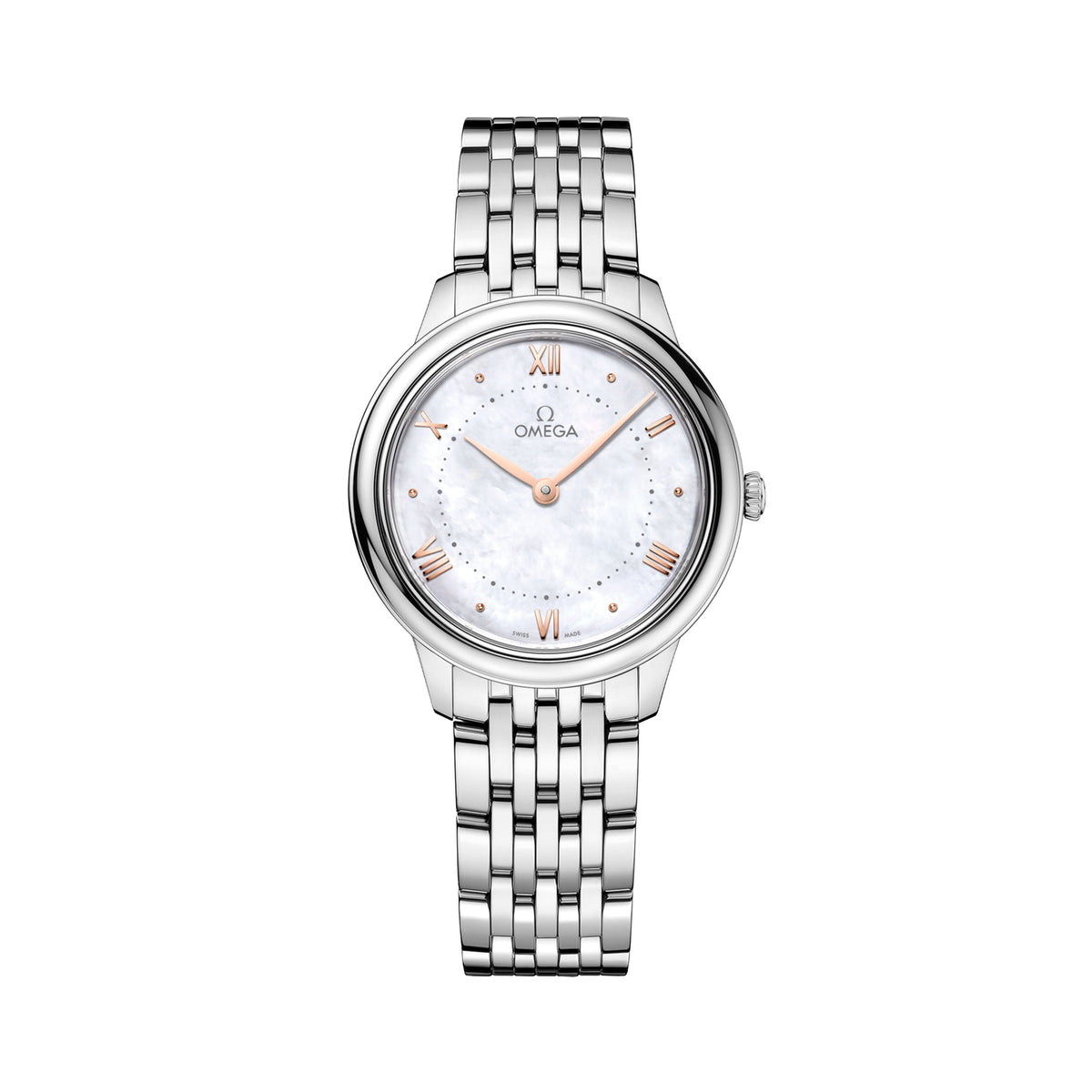 Omega De Ville Prestige Watch, 30mm Mother of Pearl Dial, 434.10.30.60.05.001