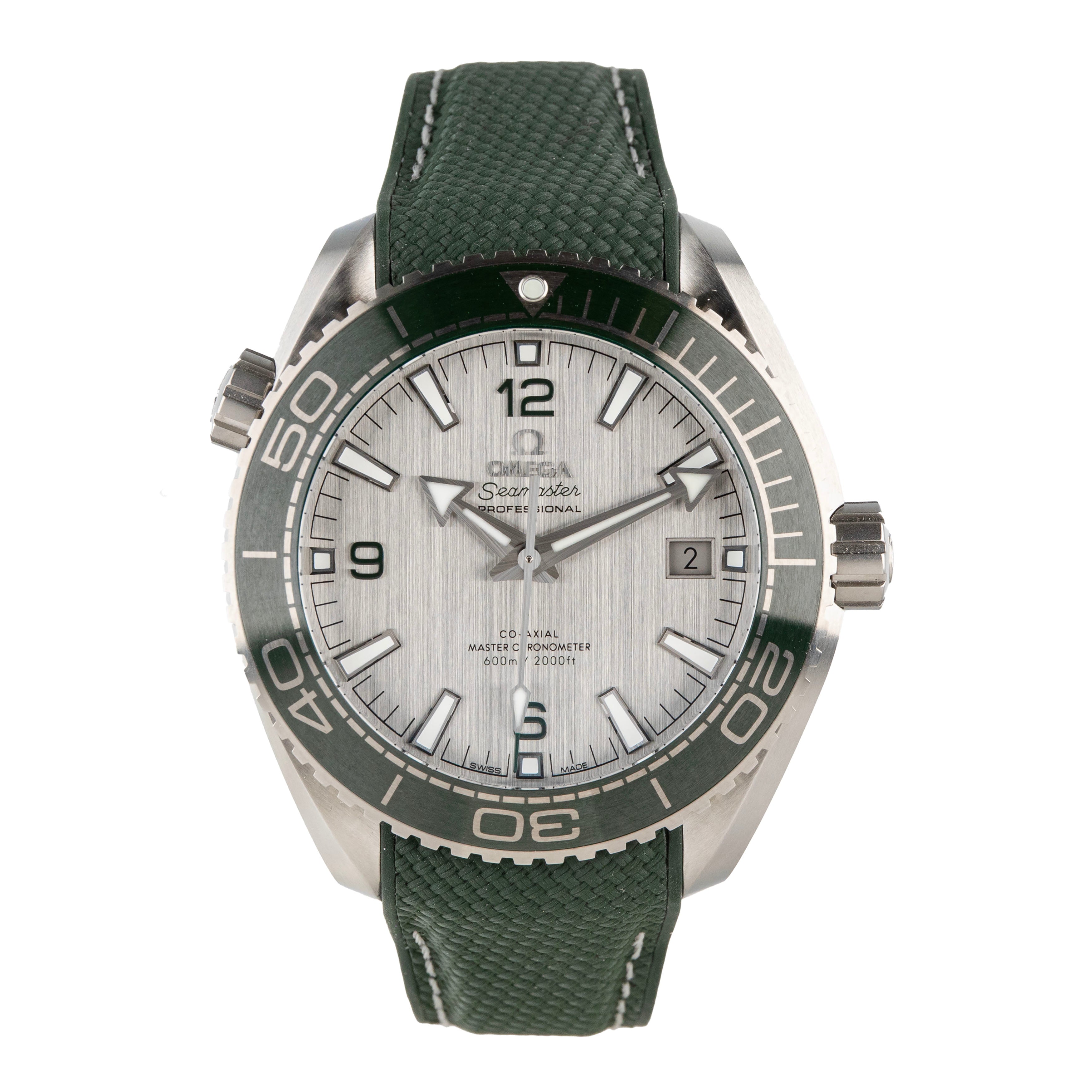 Omega Seamaster Planet Ocean 600m Stainless Steel Gray Dial 43.5mm 215.32.44.21.06.001 Full Set